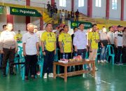 Pembukaan Turnamen Futsal KNPI Sport Series Meriahkan Hari Bhayangkara ke-78 di GOR Mampis Rungan
