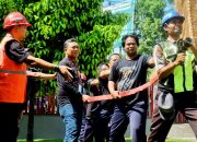 Mitigasi Bencana, Museum NTB Kolaborasi Dengan BPBD Lakukan Simulasi Kebakaran