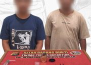 Dua Pria di Mataram Ditangkap, Shabu 5,35 Gram Diamankan