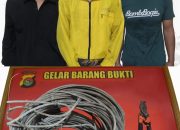 Polisi Tangkap 3 Pelaku Pencurian Kabel Listrik PLN di Lombok Barat