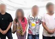 Digerebek Saat di Kamar Kos, Tiga Pria  Satu Wanita diamankan Polisi