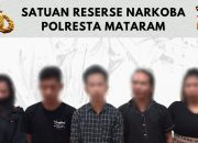 Polisi Tangkap 5 Terduga Penyalahguna Narkoba di Mataram, 2 Diantaranya Perempuan