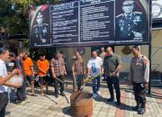 380 Gram Ganja Kering di Musnahkan Polresta Mataram, Disaksikan Langsung oleh Tersangka dan Instansi Terkait