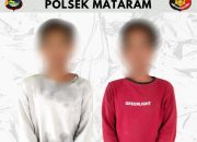 Dua Karyawan Toko di Mataram Dibekuk Polisi Usai Curi Barang Dagangan Majikan