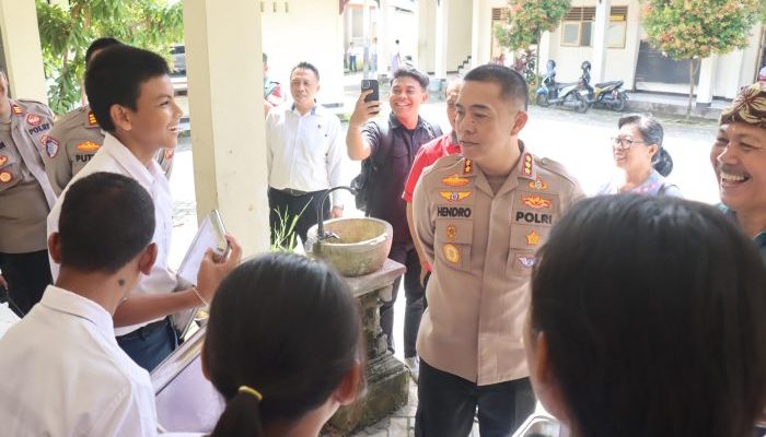 Polresta Mataram Gelar Bakti Sosial dan Silaturahmi di Panti Asuhan Dharma Laksana Dwi Jendra