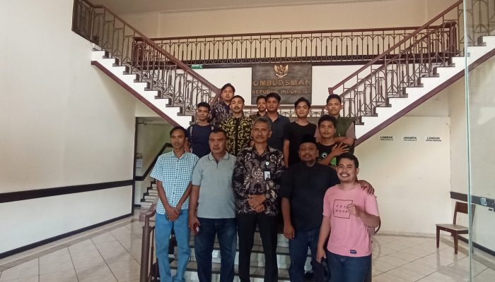 IPR Tak Kunjung Keluar, Koalisi Pemuda NTB Ngadu ke Ombudsman