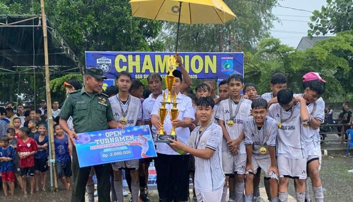 Laga Bintang Kuripan Cup U-15 2026, Tuan Rumah Kuripan A jadi Juara