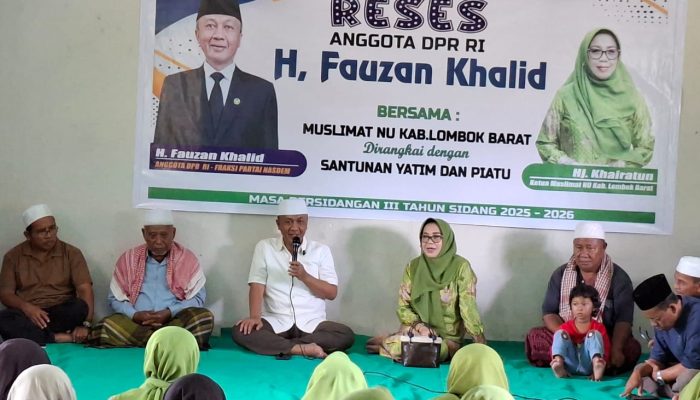 Anggota DPR RI Fauzan Khalid Beri Santunan Anak Yatim dan Lansia