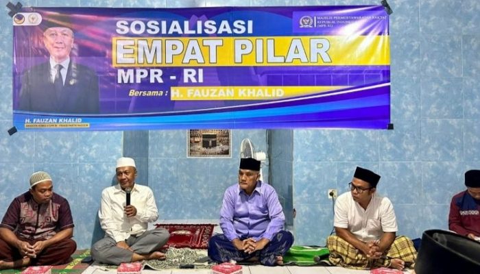 Sosialisasi 4 Pilar di Narmada, Fauzan Ingatkan Pentingnya Solidaritas Sesama