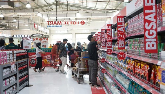 Terlengkap di Mataram! LOTTE MART Wholesale Mataram Hadir dengan Konsep Baru Destinasi belanja