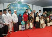 Kanwil Kemenag NTB , Beri Santunan Yatim dan Jompo di Moment Safari Ramdhan, Indahnya Berbagi